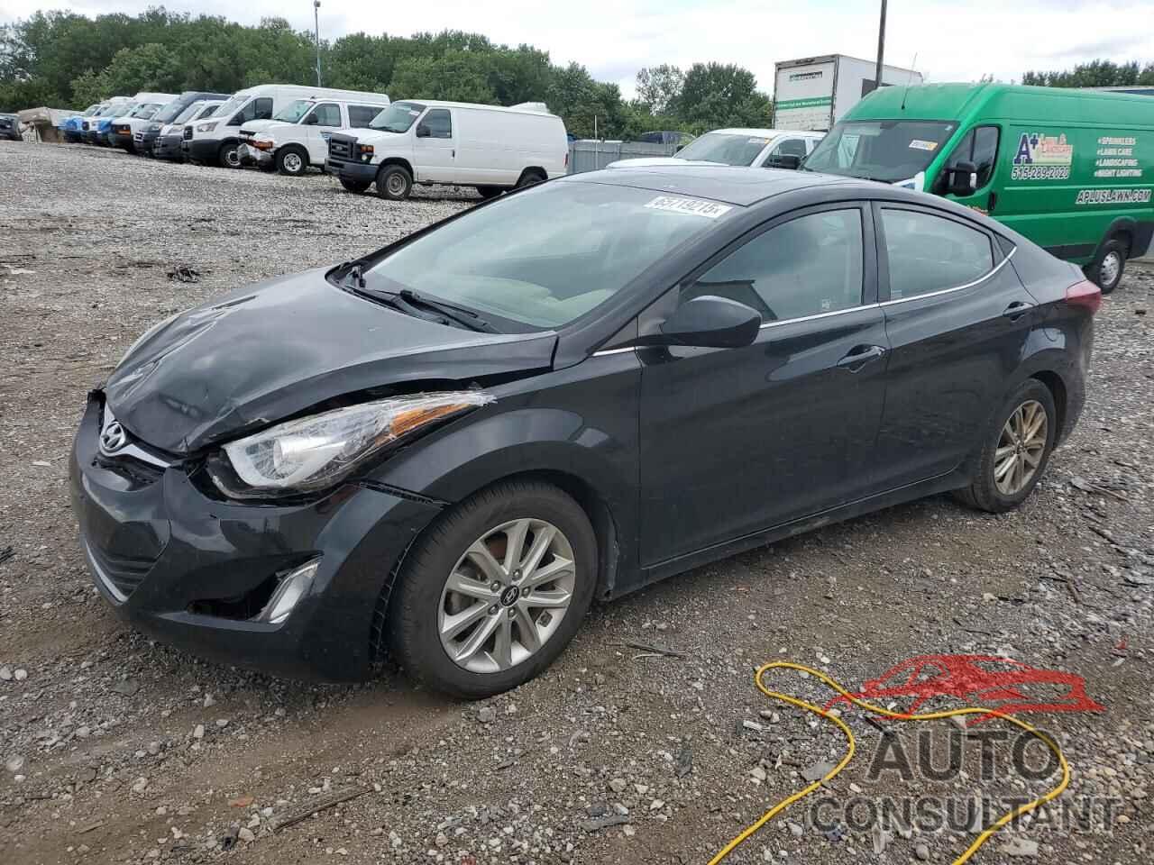 HYUNDAI ELANTRA 2015 - KMHDH4AEXFU228127