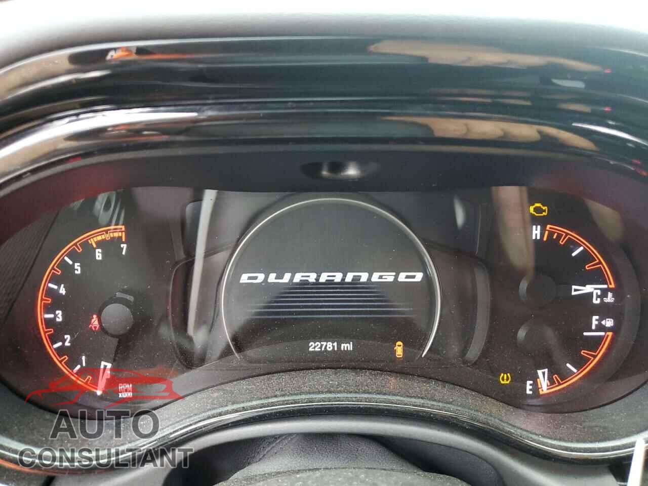 DODGE DURANGO 2022 - 1C4SDJCT3NC229397