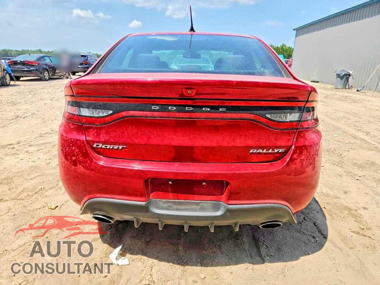DODGE DART 2016 - 1C3CDFBB9GD607461