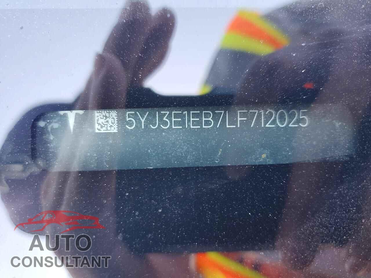 TESLA MODEL 3 2020 - 5YJ3E1EB7LF712025
