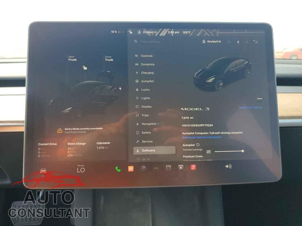TESLA MODEL 3 2023 - 5YJ3E1EA1PF711224