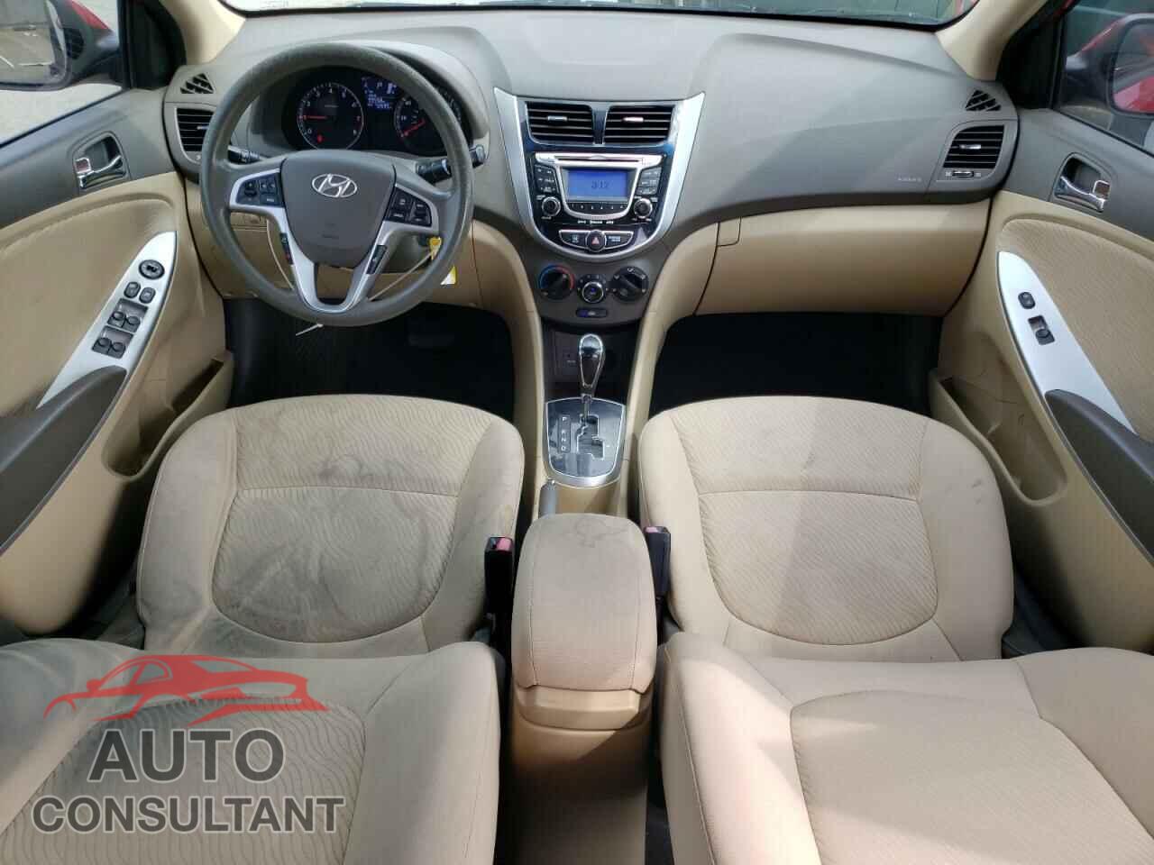HYUNDAI ACCENT 2012 - KMHCU4AE4CU196102