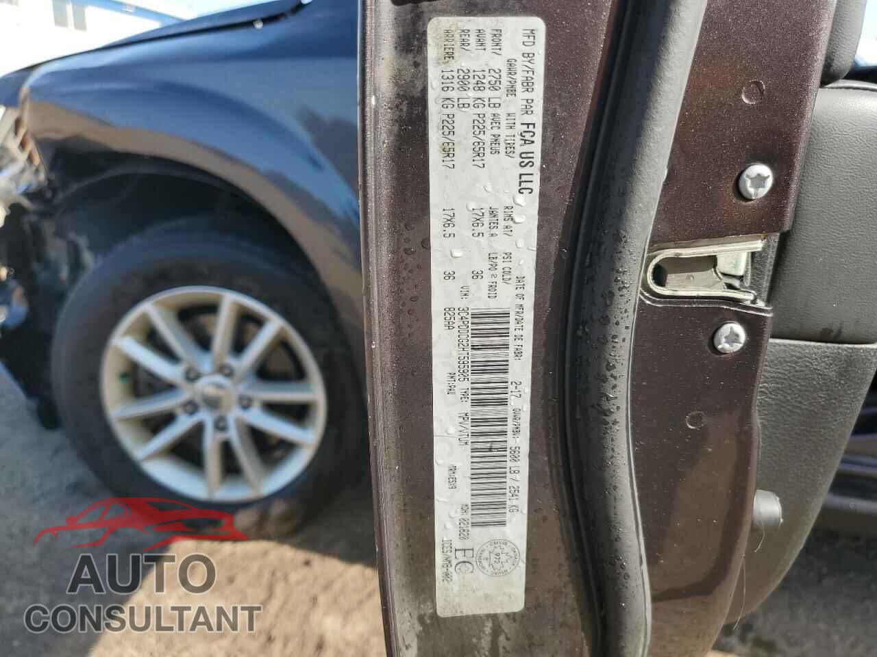 DODGE JOURNEY 2017 - 3C4PDDCG2HT595905