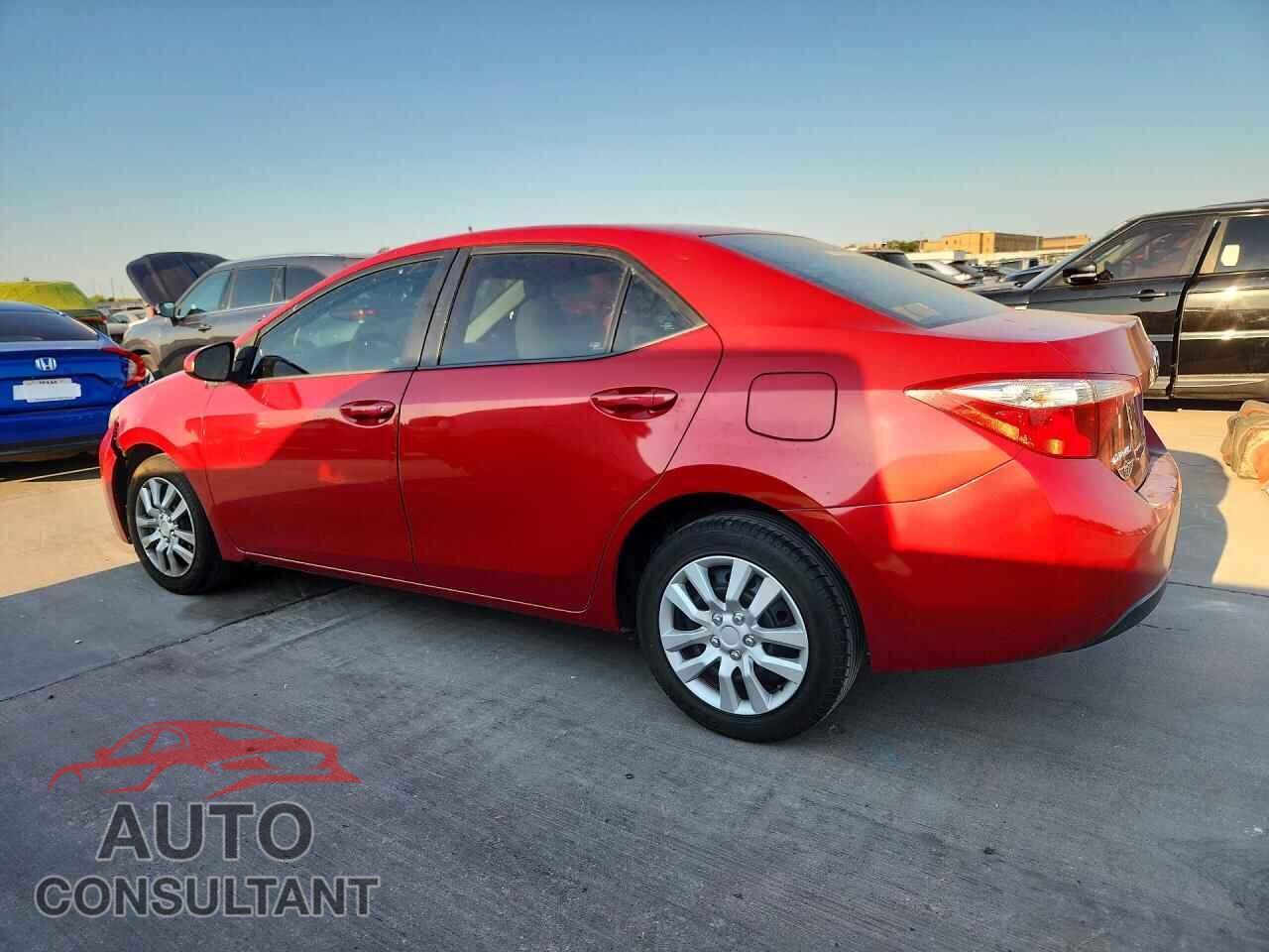 TOYOTA COROLLA 2016 - 5YFBURHE2GP434650