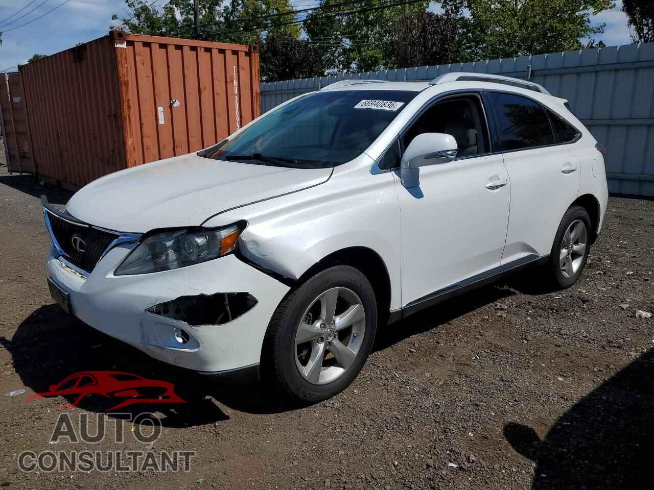 LEXUS RX350 2012 - 2T2BK1BA3CC135252