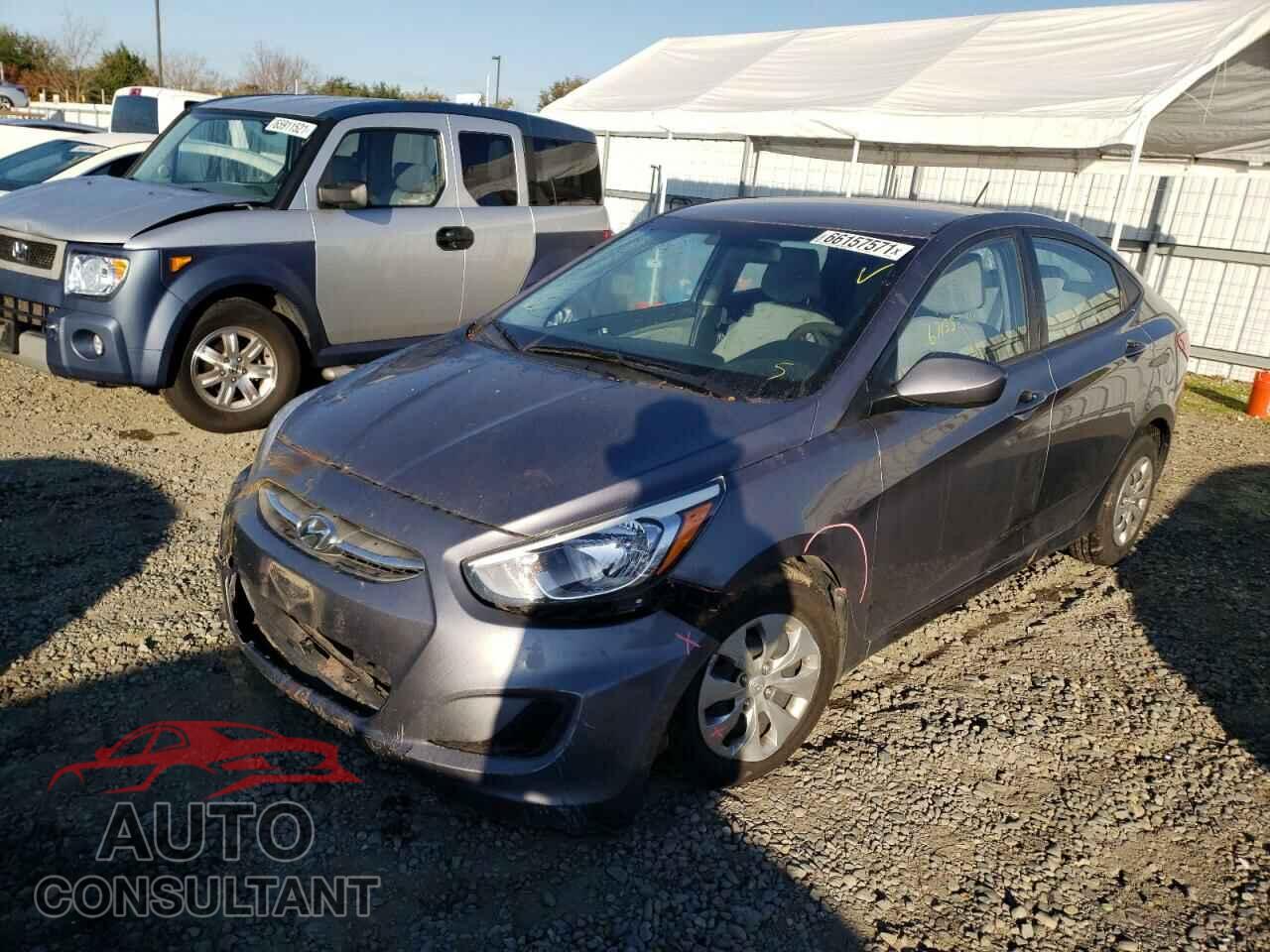 HYUNDAI ACCENT 2016 - KMHCT4AE2GU081054