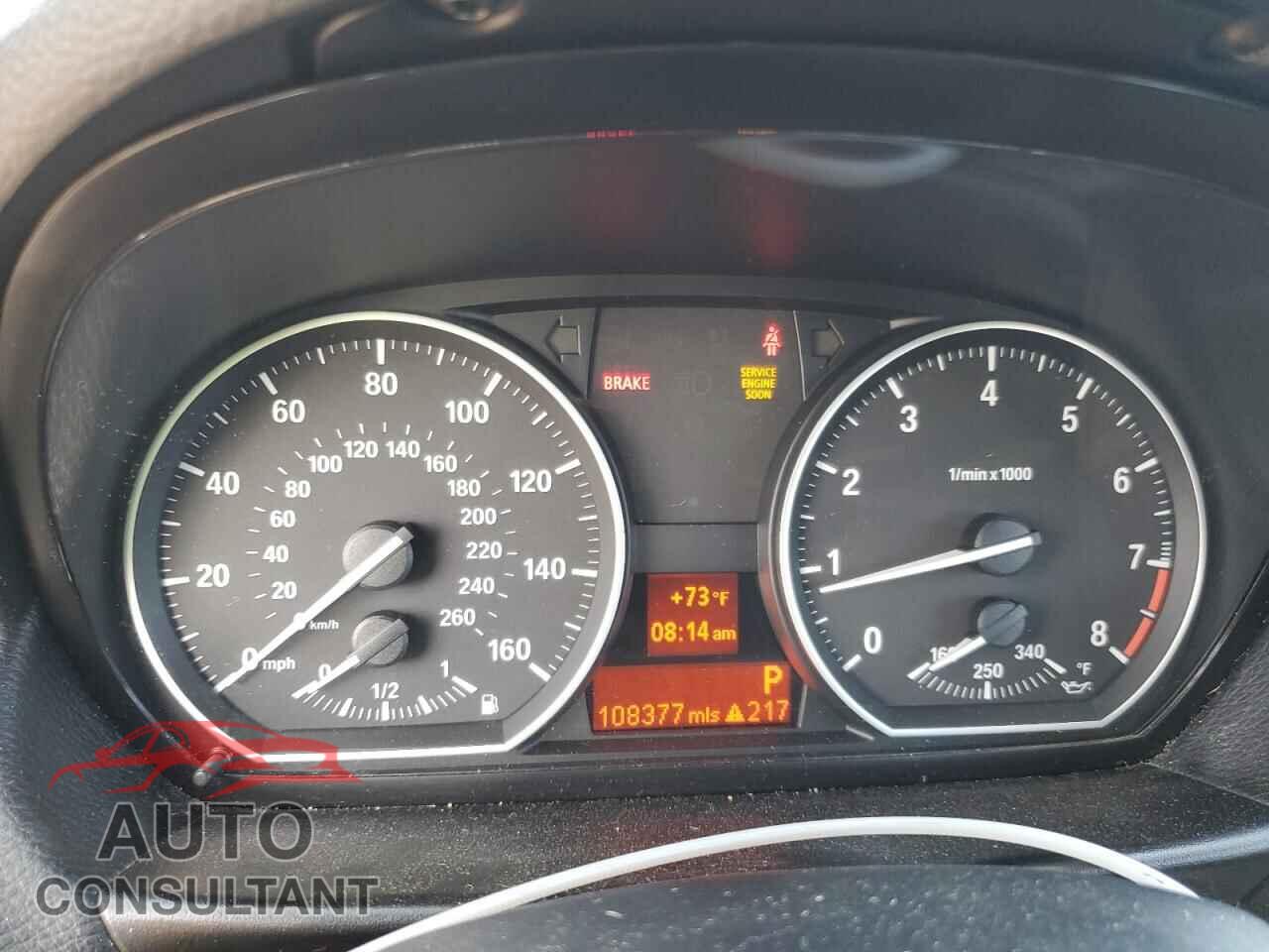 BMW 1 SERIES 2013 - WBAUC9C51DVM13359