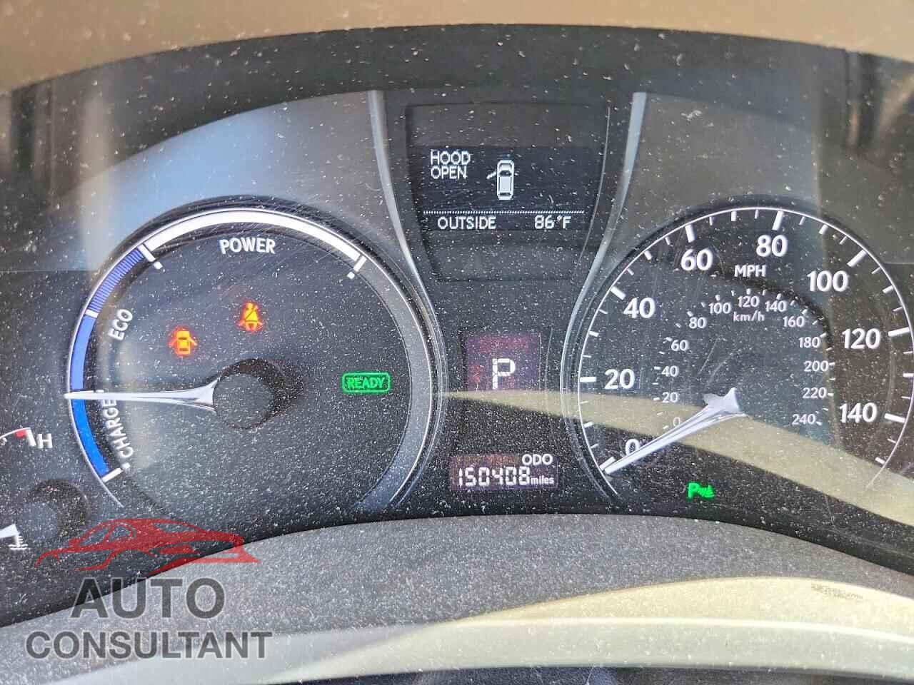 LEXUS RX450 2013 - JTJBC1BA2D2054807