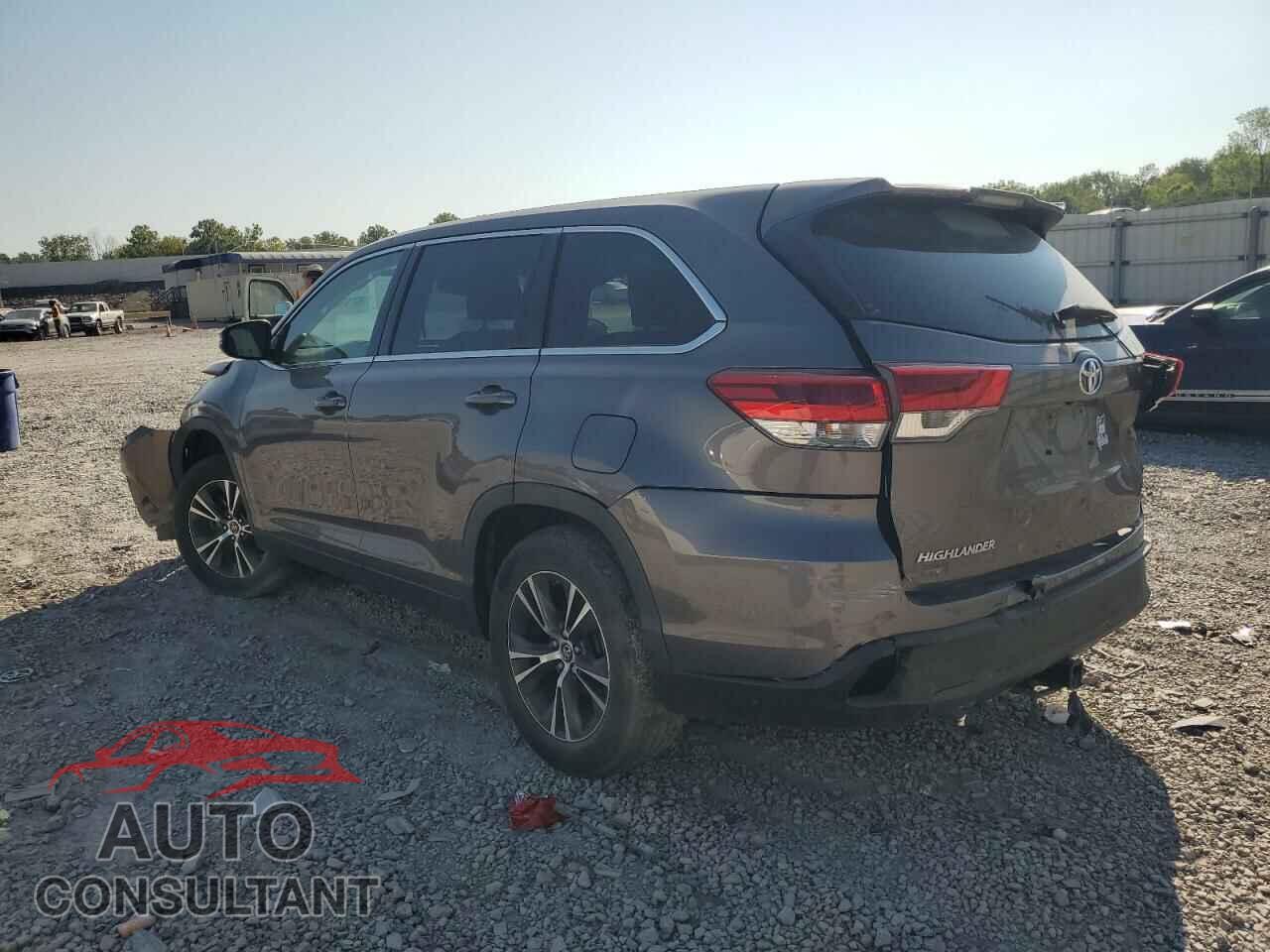 TOYOTA HIGHLANDER 2019 - 5TDZZRFH3KS308035