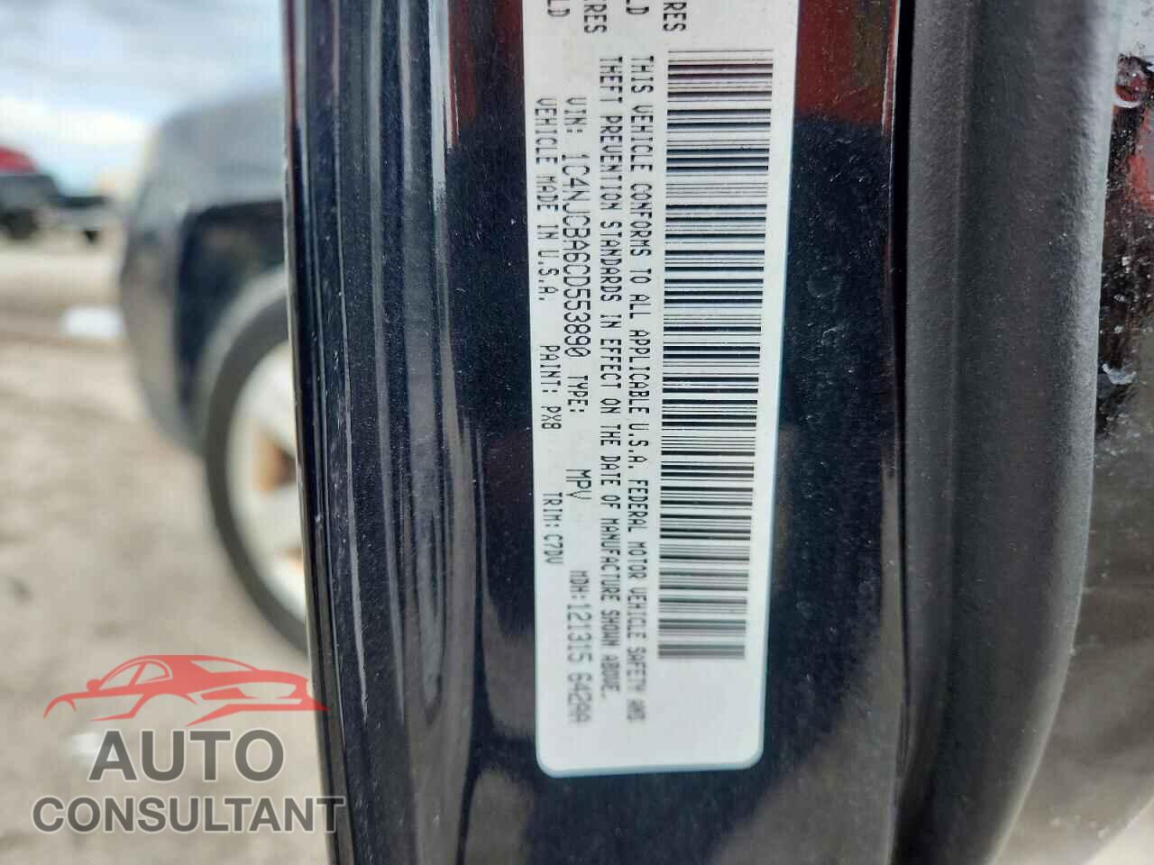 JEEP COMPASS 2012 - 1C4NJCBA6CD553890