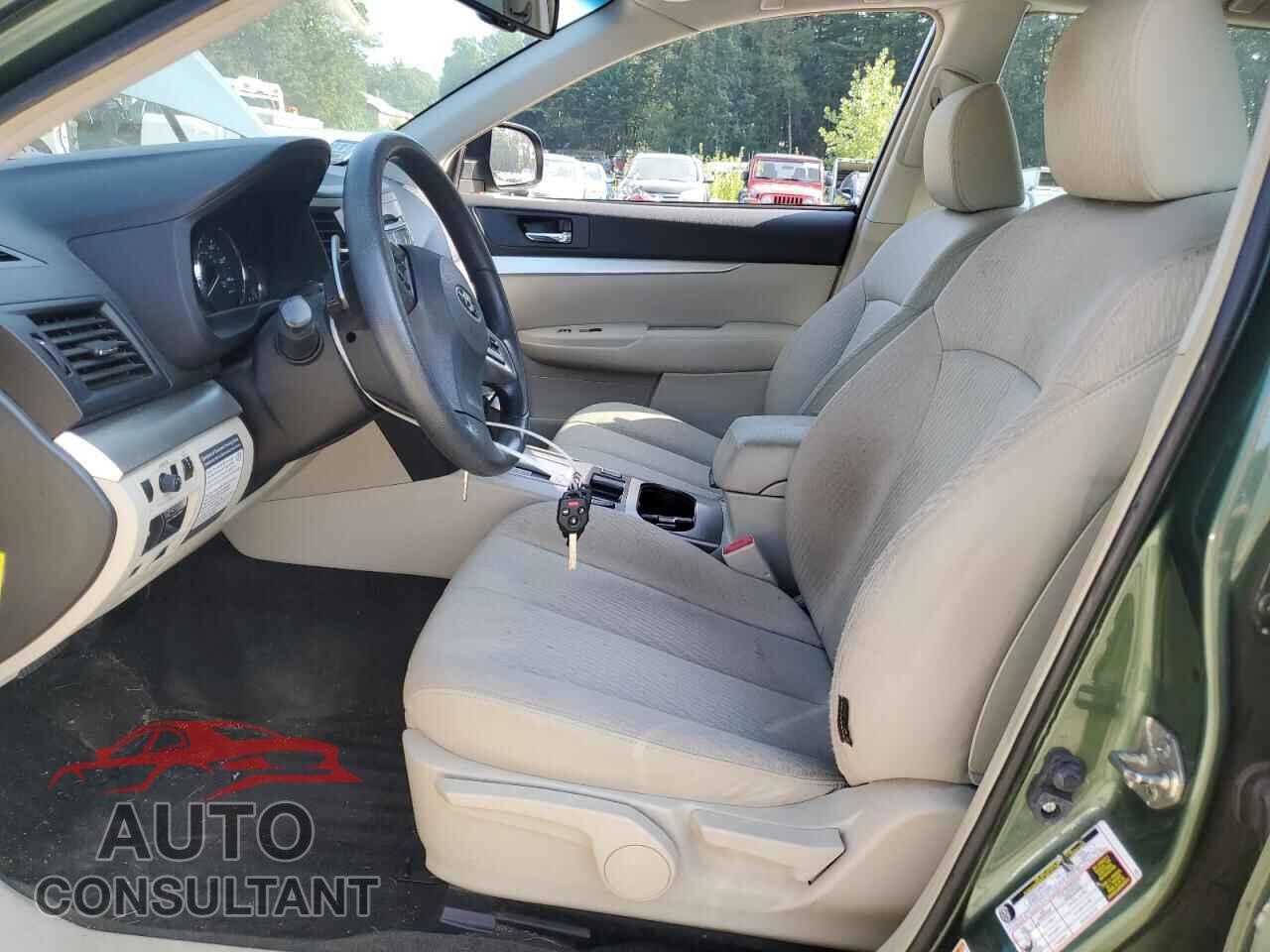 SUBARU OUTBACK 2012 - 4S4BRBAC0C3263705