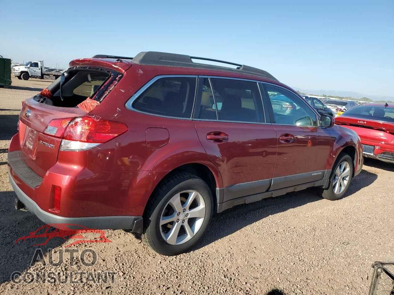 SUBARU OUTBACK 2013 - 4S4BRCCC8D3282555