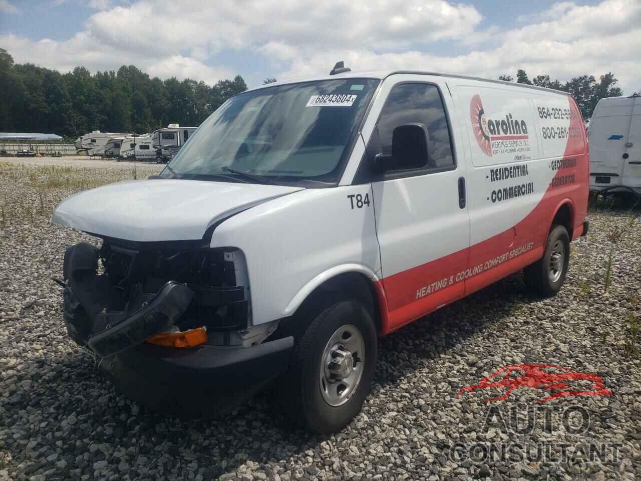 CHEVROLET EXPRESS 2022 - 1GCWGAF72N1198517