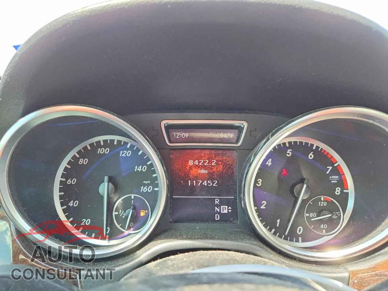 MERCEDES-BENZ M-CLASS 2012 - 4JGDA5HB6CA017039