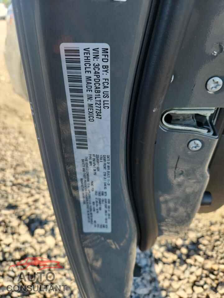 DODGE JOURNEY 2020 - 3C4PDCAB1LT277347