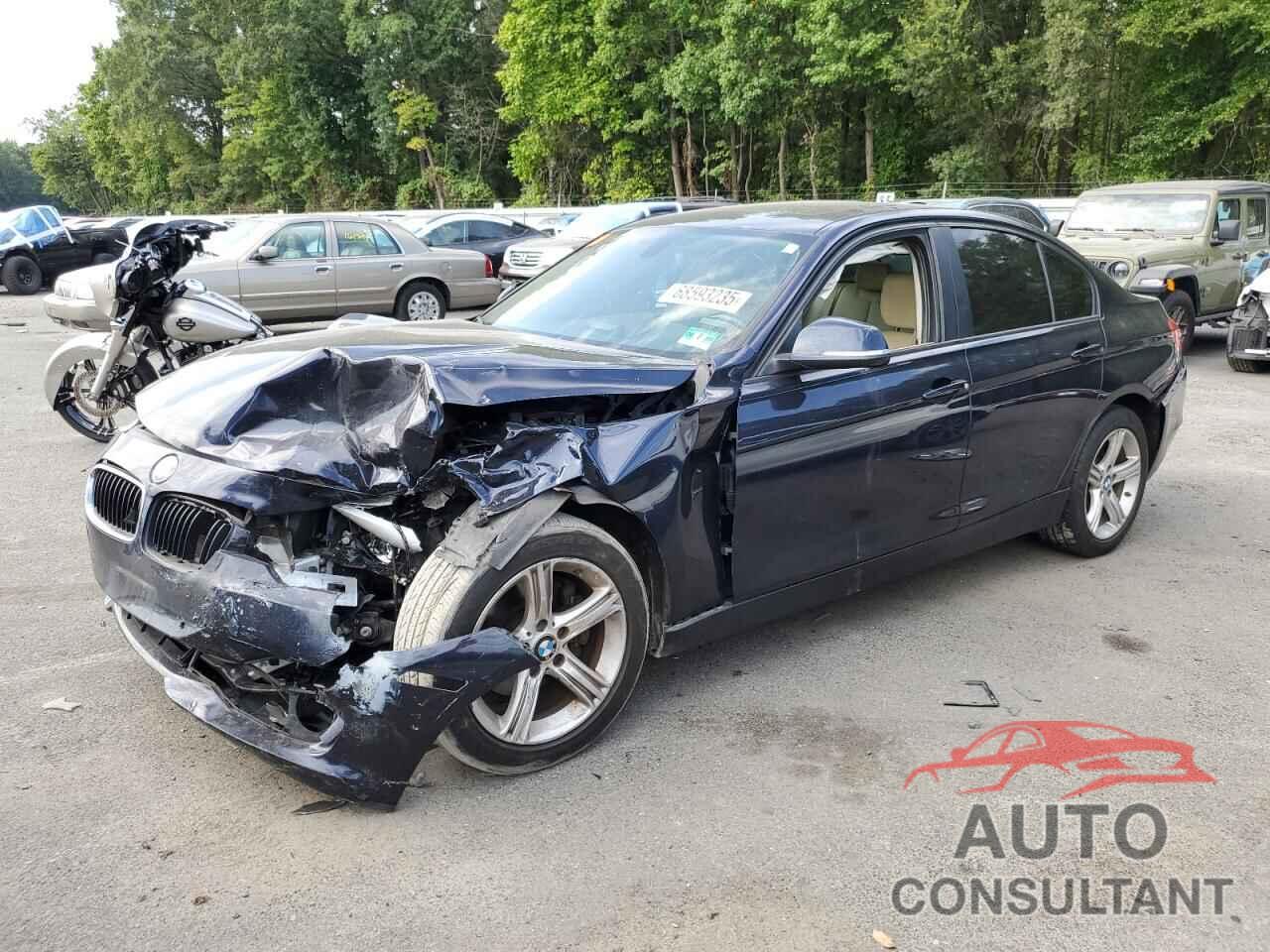 BMW 3 SERIES 2013 - WBA3B5C55DJ598689