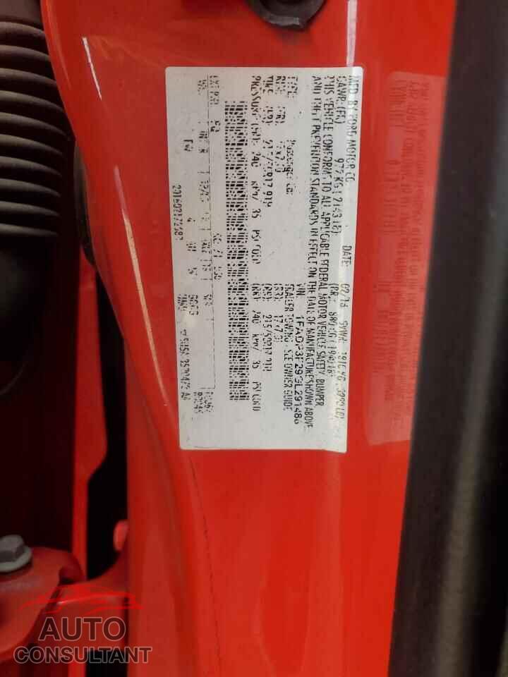 FORD FOCUS 2016 - 1FADP3F29GL291488