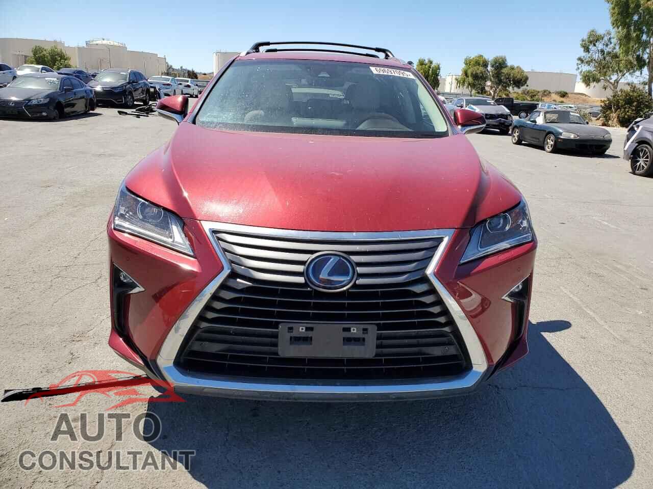 LEXUS RX450 2019 - 2T2BGMCA9KC033101