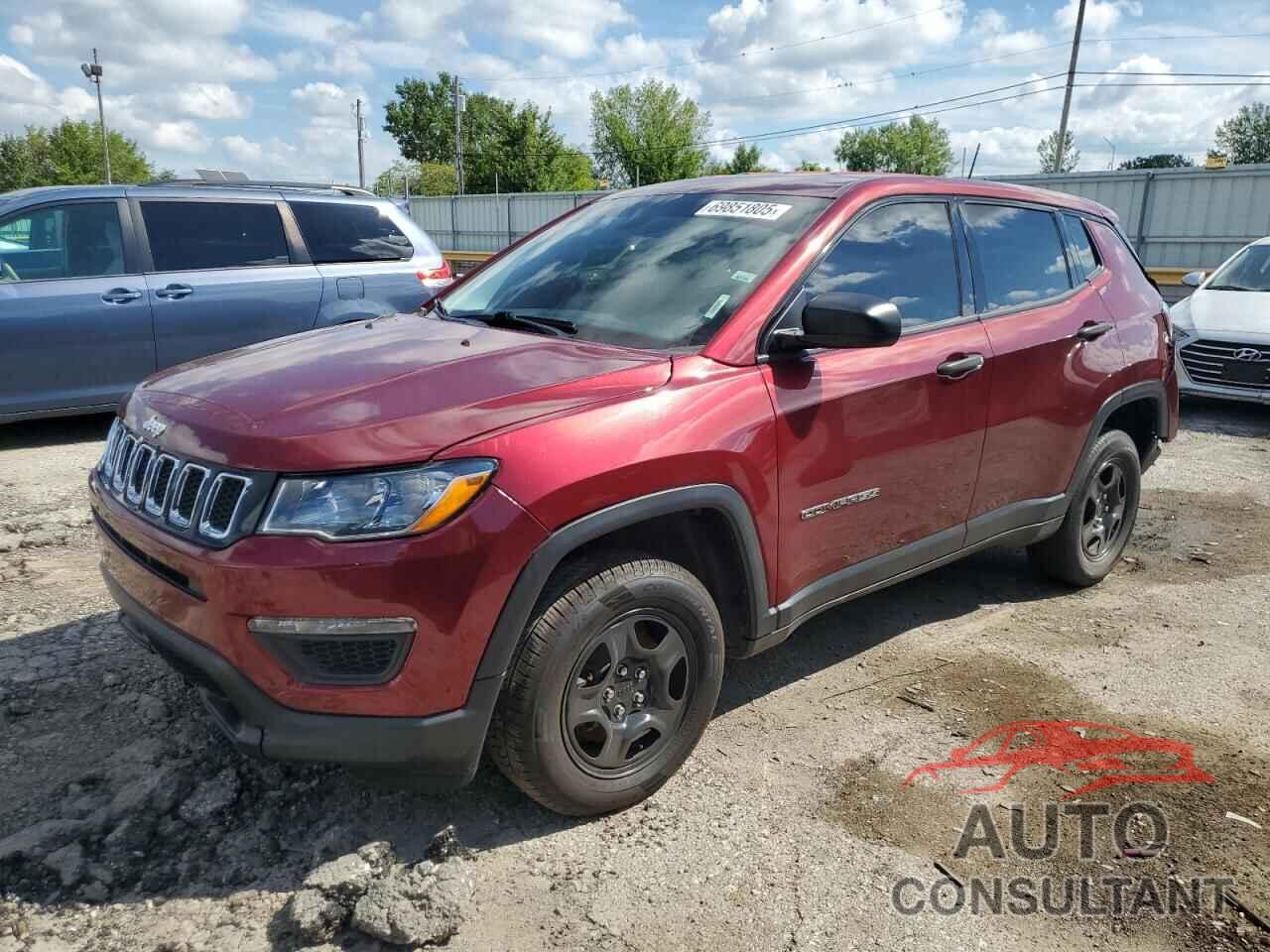 JEEP COMPASS 2021 - 3C4NJDAB7MT554364