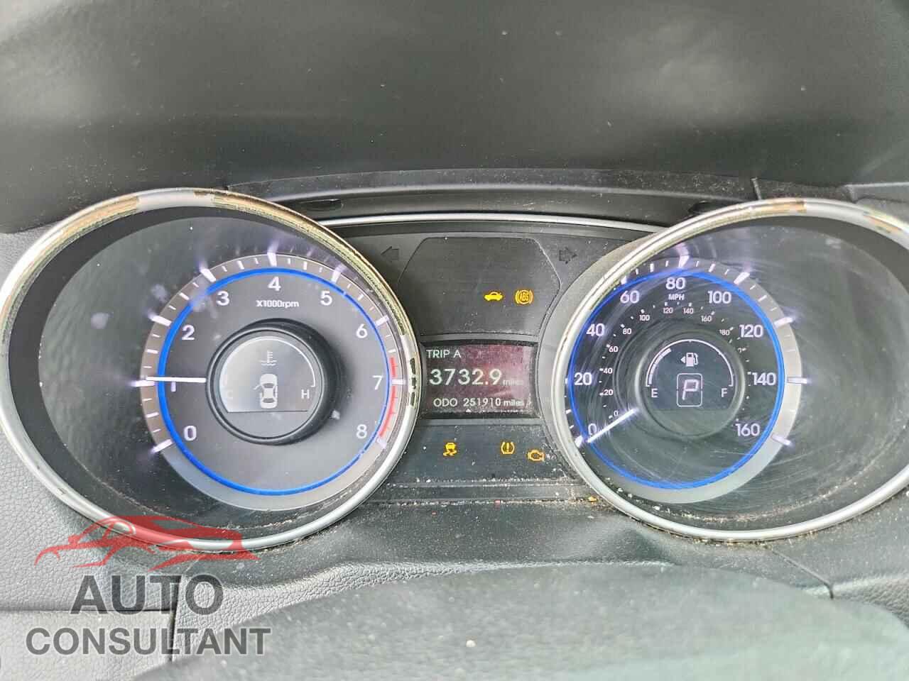 HYUNDAI SONATA 2012 - 5NPEB4AC9CH468994