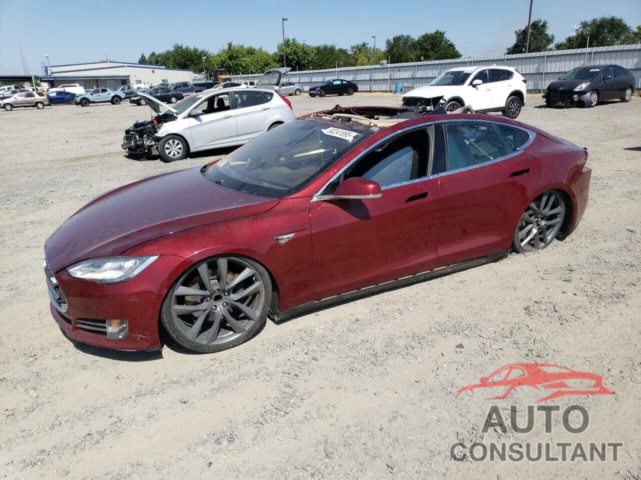 TESLA MODEL S 2012 - 5YJSA1DP2CFS01004