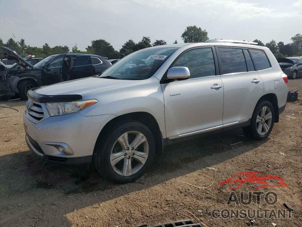 TOYOTA HIGHLANDER 2012 - 5TDDK3EH7CS133108