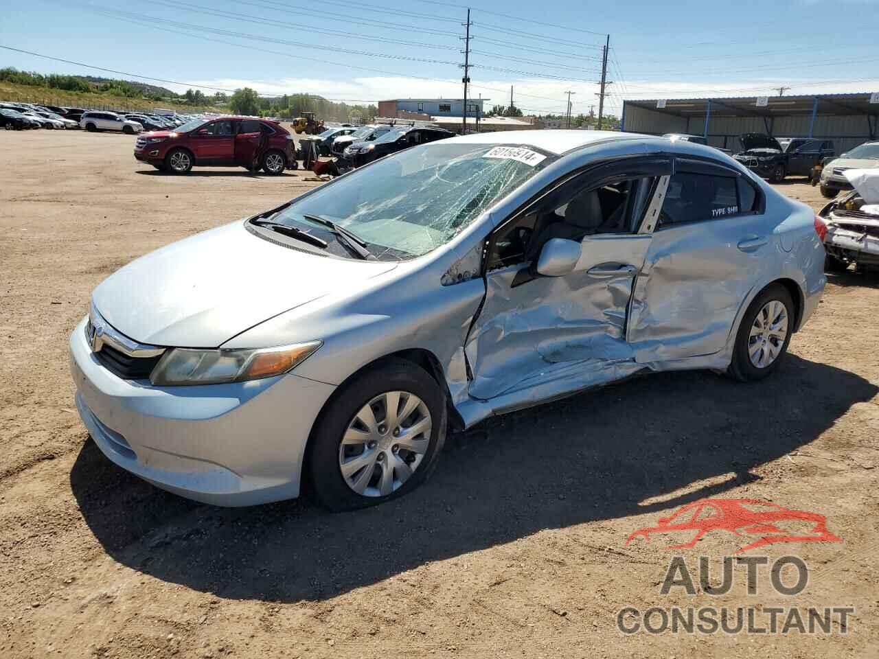 HONDA CIVIC 2012 - 19XFB2F51CE347478