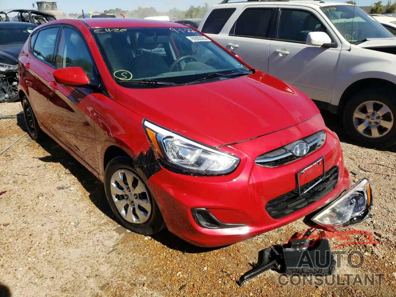 HYUNDAI ACCENT 2017 - KMHCT5AE1HU326210