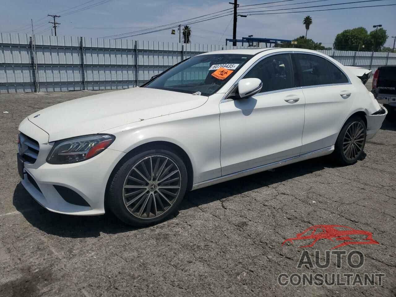 MERCEDES-BENZ C-CLASS 2019 - WDDWF8DB2KR482820