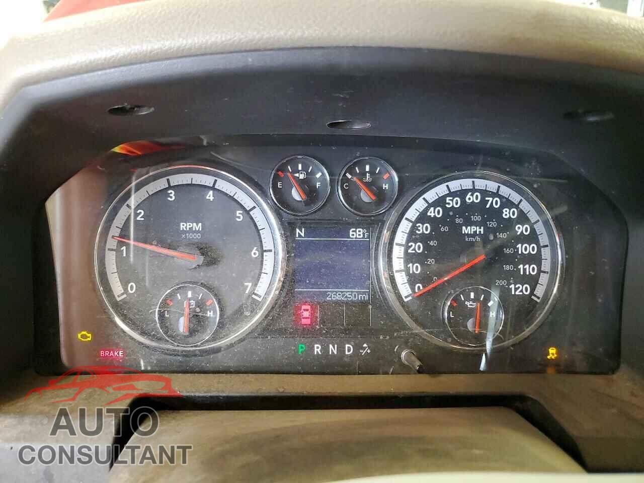 DODGE RAM 1500 2012 - 1C6RD7LT5CS345812
