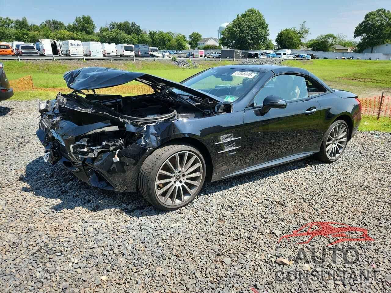 MERCEDES-BENZ SL-CLASS 2018 - WDDJK7DA4JF051127