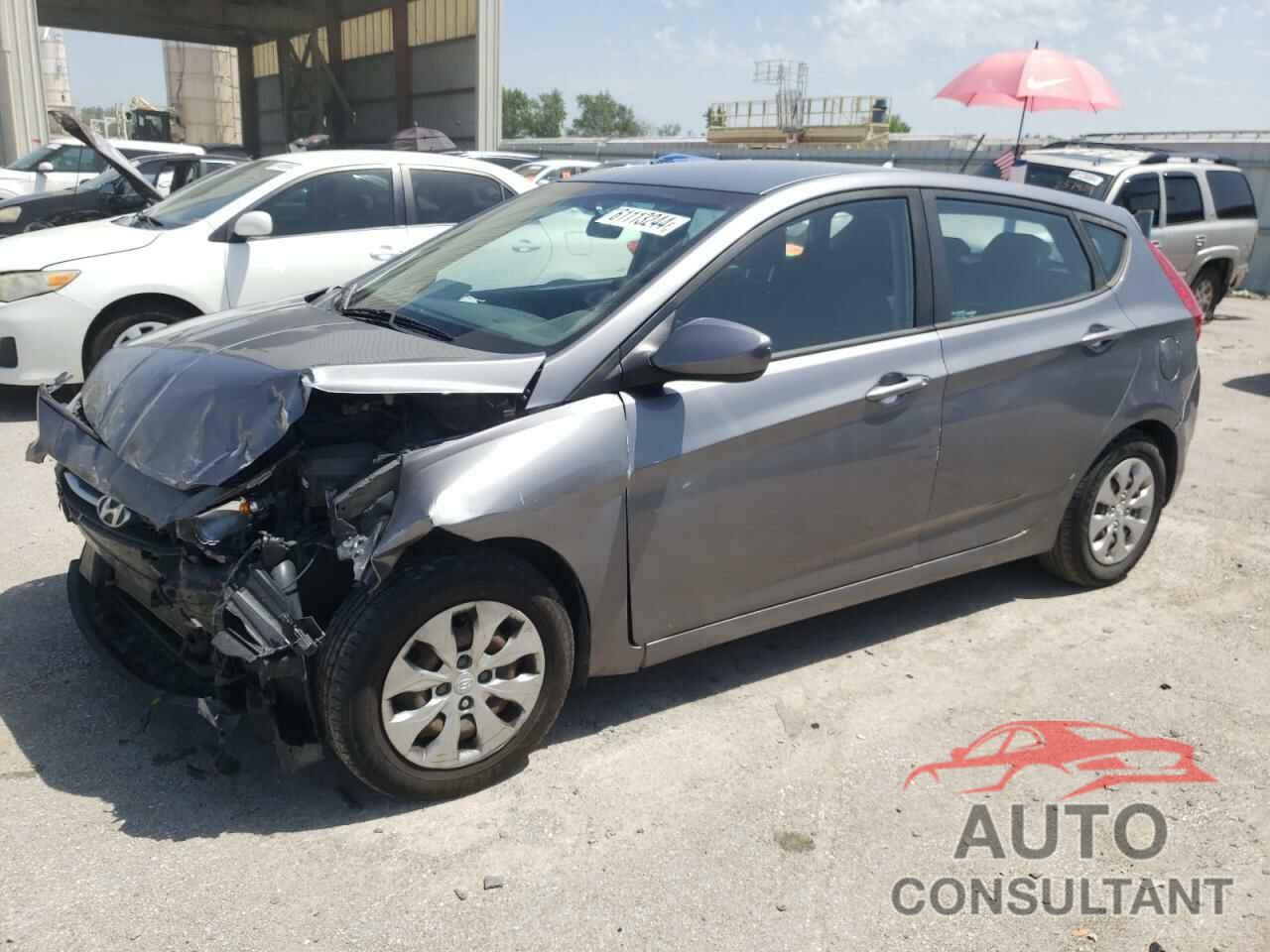 HYUNDAI ACCENT 2017 - KMHCT5AEXHU336184