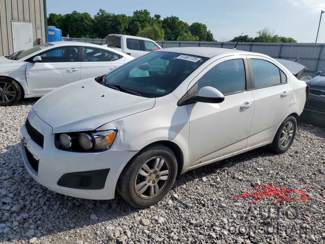 CHEVROLET SONIC 2012 - 1G1JB5SHXC4182438