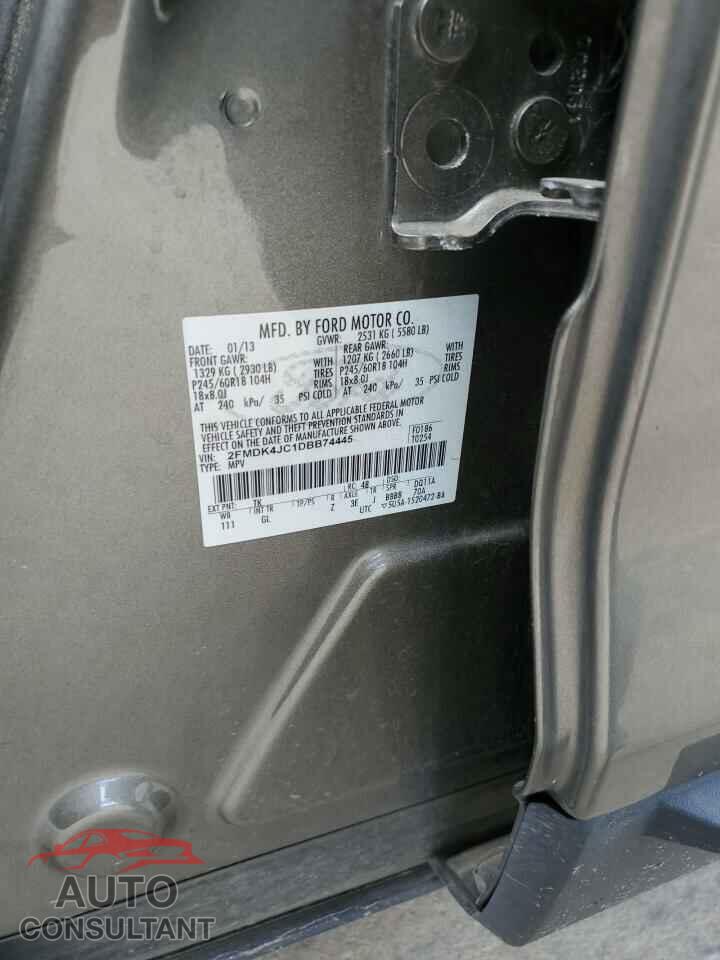 FORD EDGE 2013 - 2FMDK4JC1DBB74445