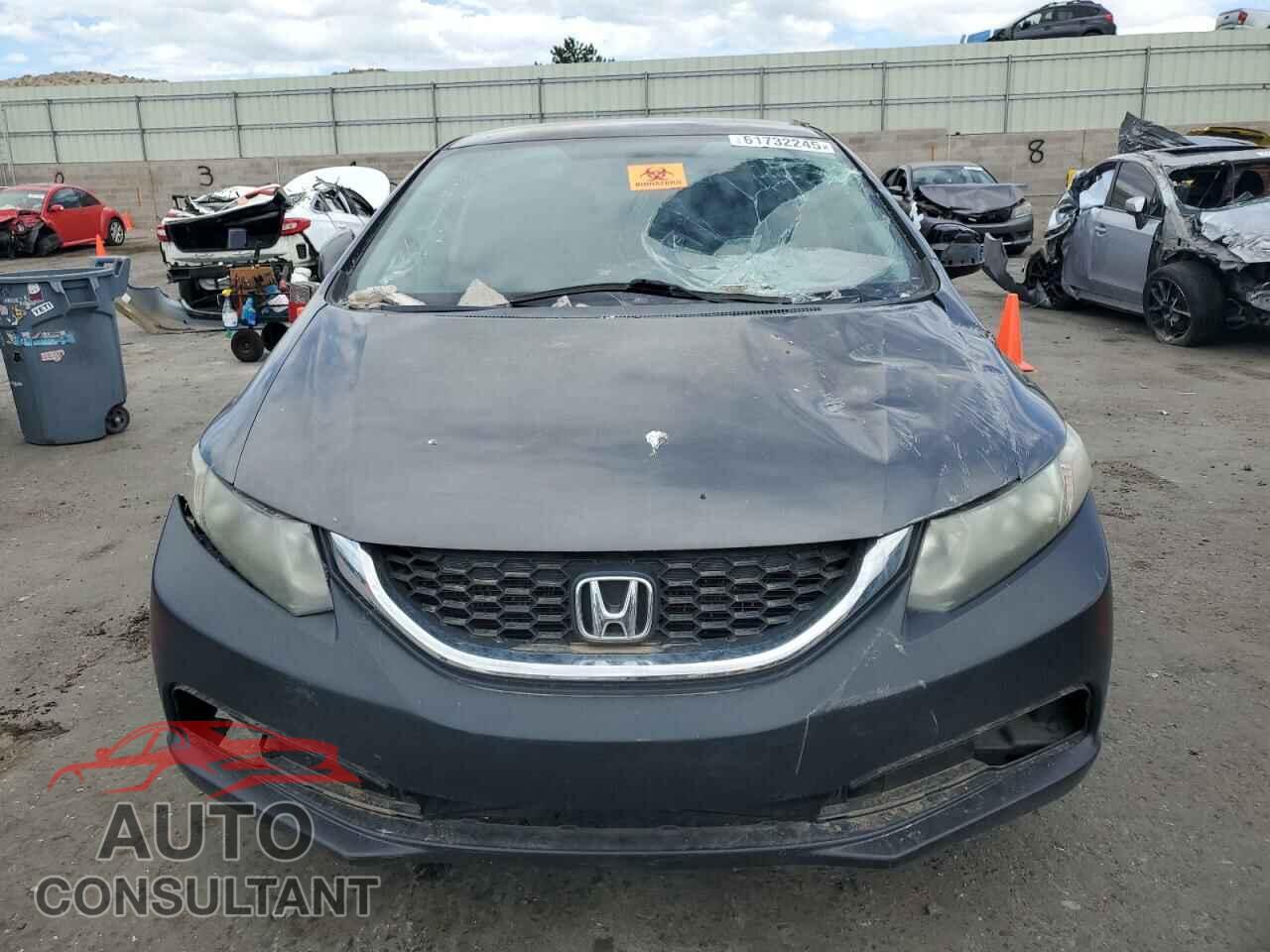 HONDA CIVIC 2013 - 2HGFB2F54DH520577
