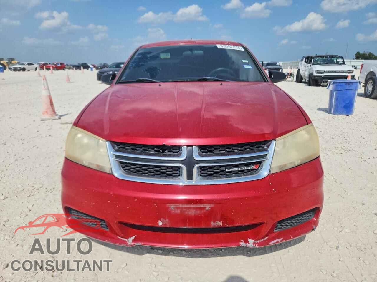 DODGE AVENGER 2013 - 1C3CDZAB3DN611126