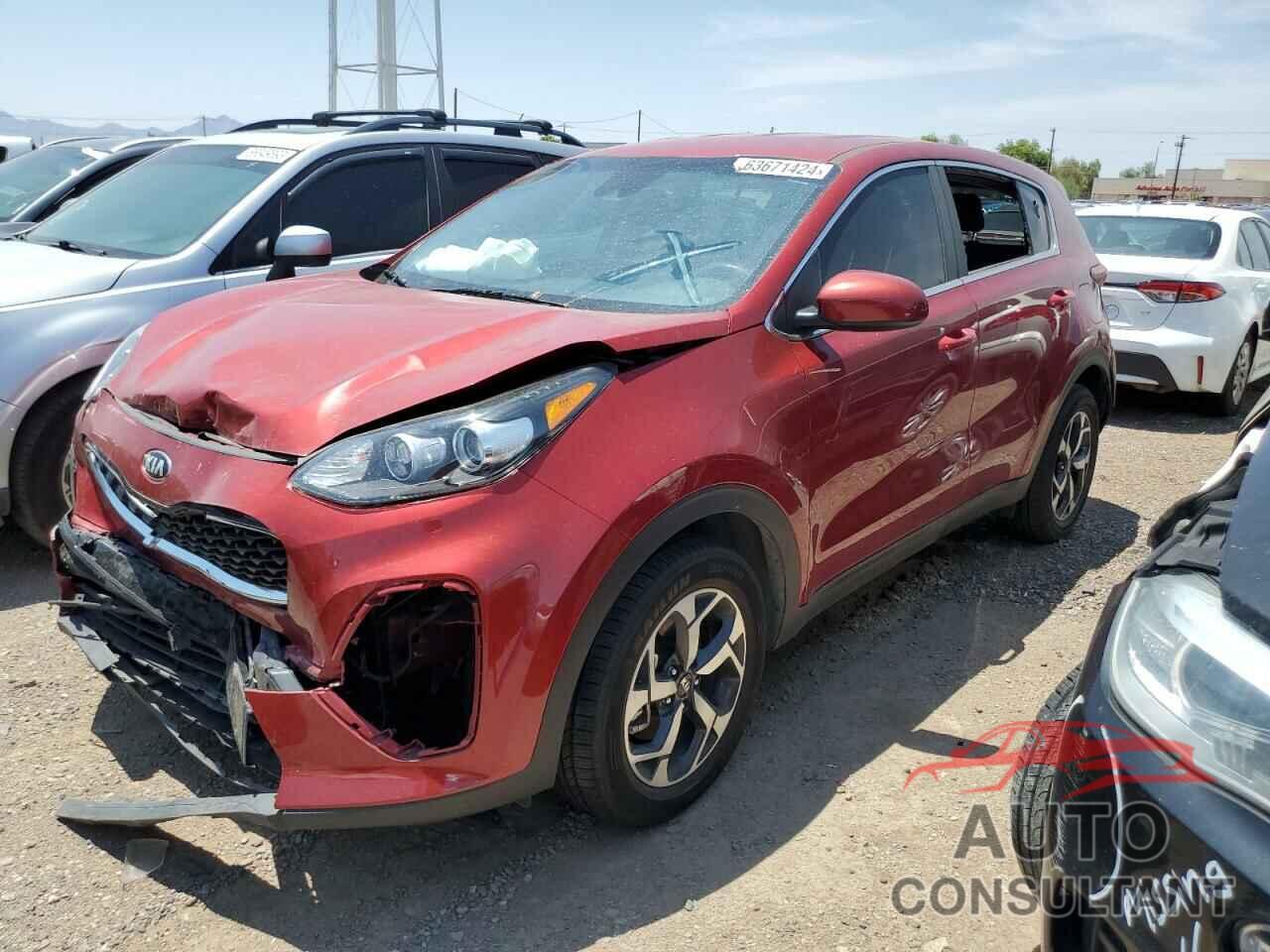 KIA SPORTAGE 2022 - KNDPM3AC4N7981560