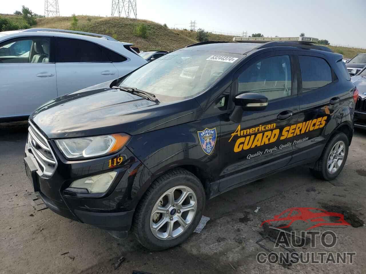 FORD ECOSPORT 2018 - MAJ6P1UL9JC229119