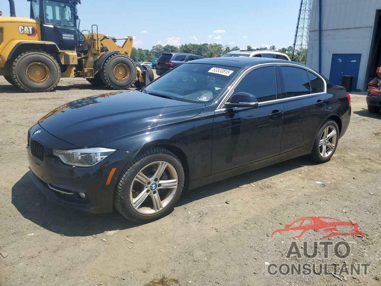 BMW 3 SERIES 2017 - WBA8B7G35HNU37753
