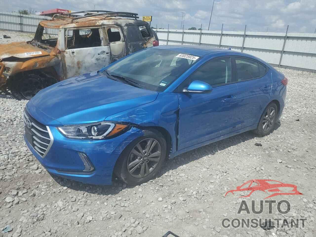 HYUNDAI ELANTRA 2017 - 5NPD84LF7HH120538