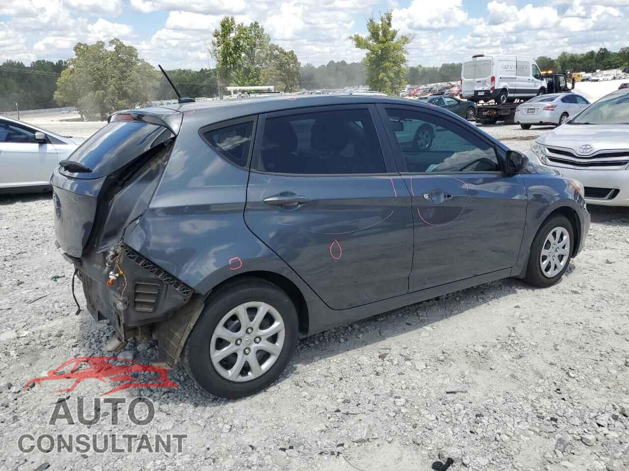 HYUNDAI ACCENT 2012 - KMHCT5AE9CU042400