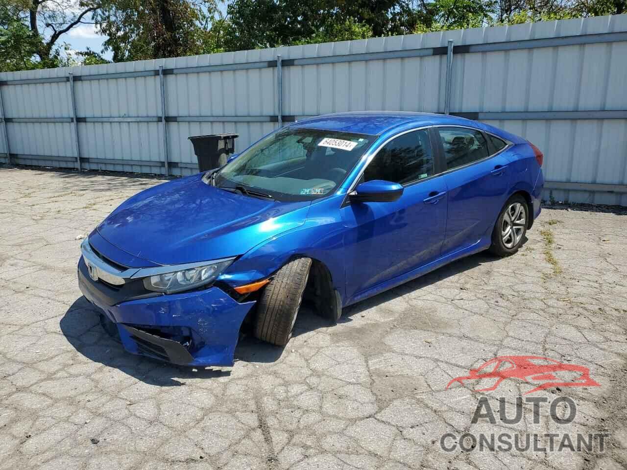 HONDA CIVIC 2018 - 2HGFC2F50JH610284