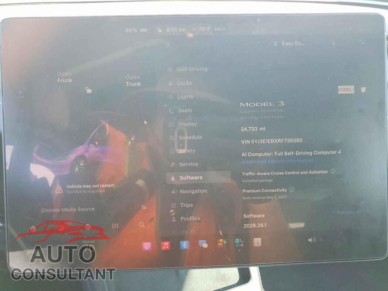 TESLA MODEL 3 2024 - 5YJ3E1EBXRF735050