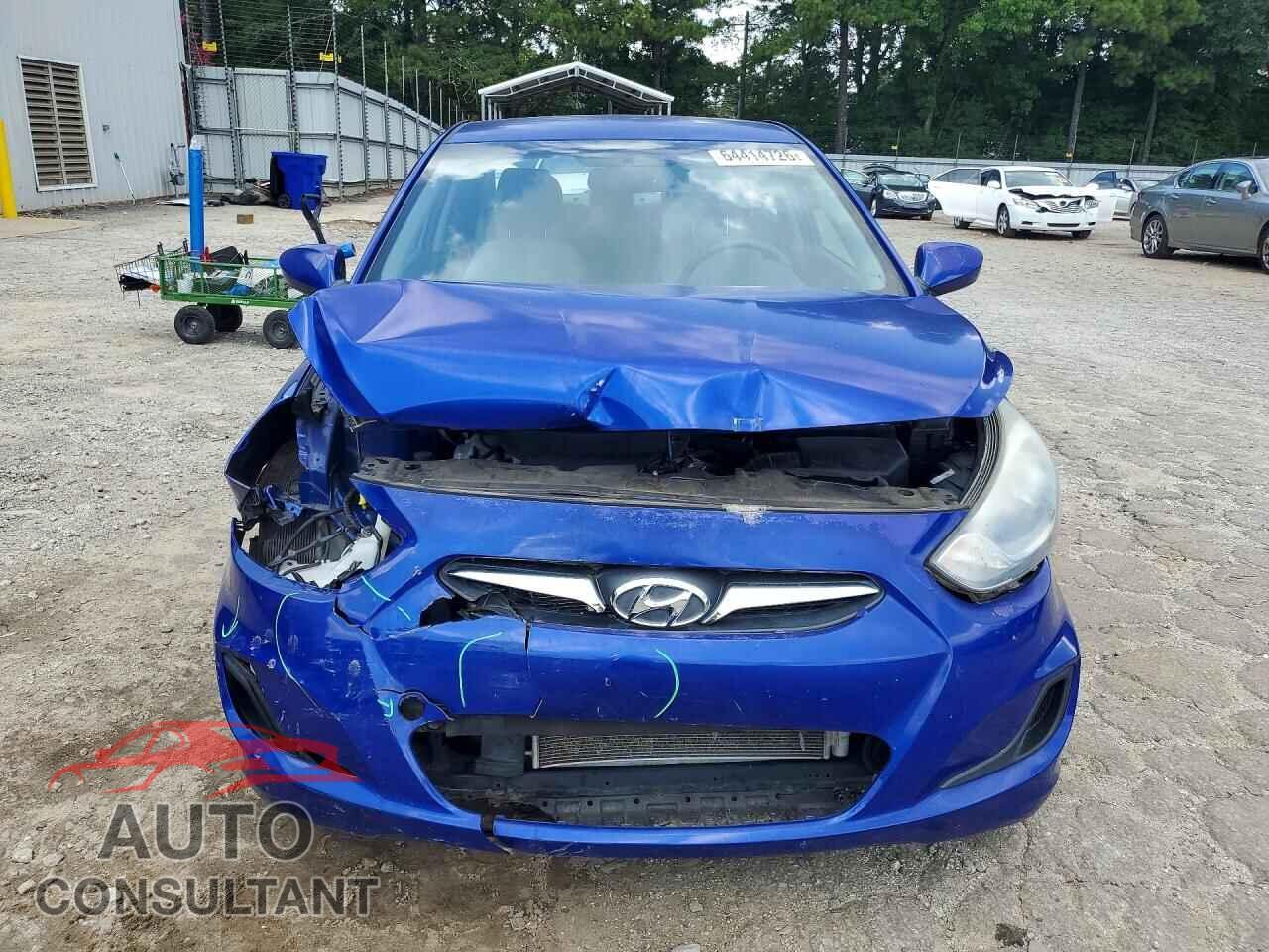 HYUNDAI ACCENT 2012 - KMHCT4AEXCU207171