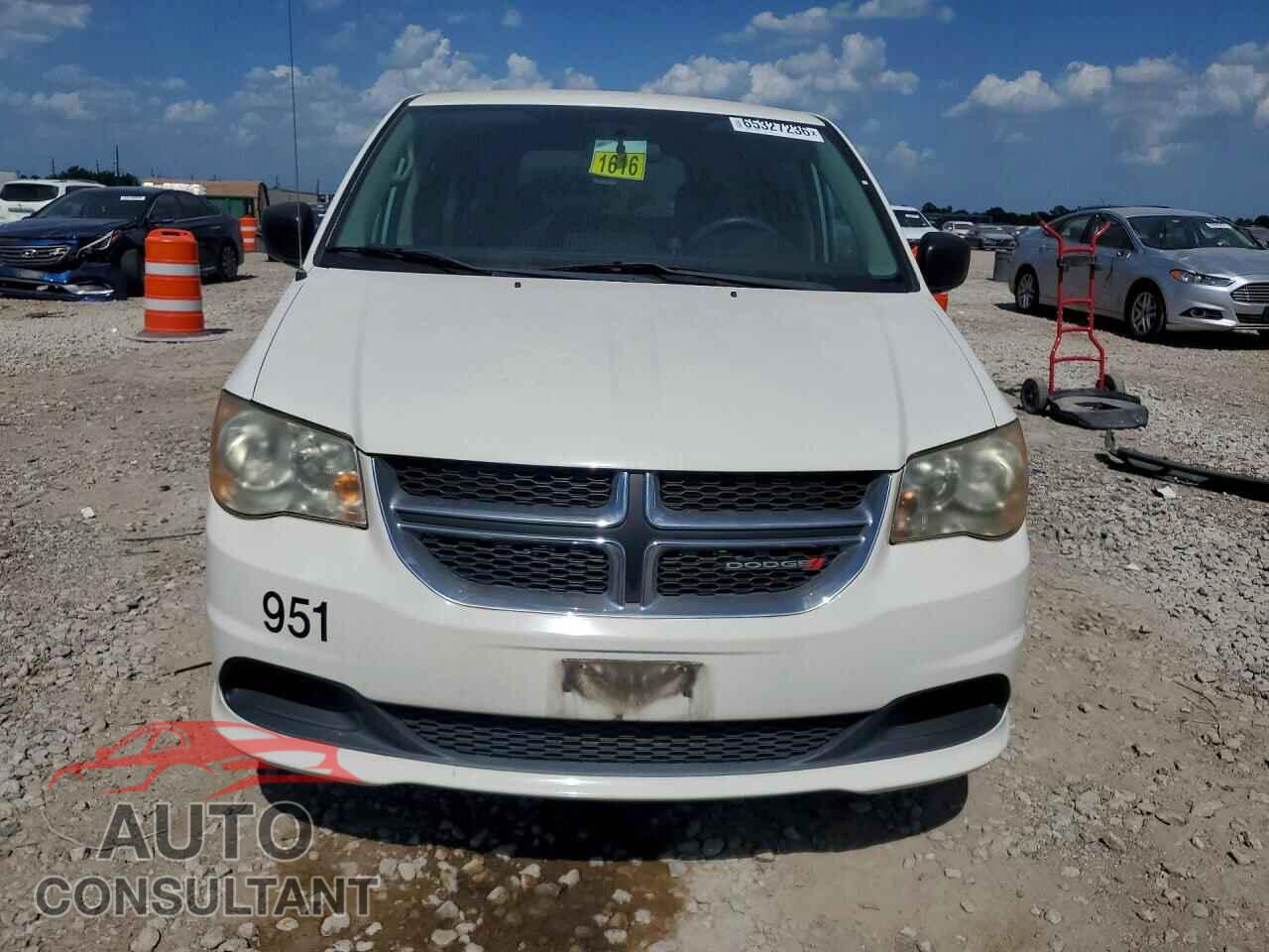 DODGE CARAVAN 2013 - 2C4RDGBG3DR765746