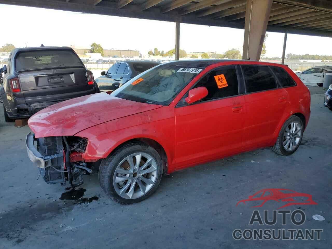 AUDI A3 2013 - WAUBEAFM2DA021598