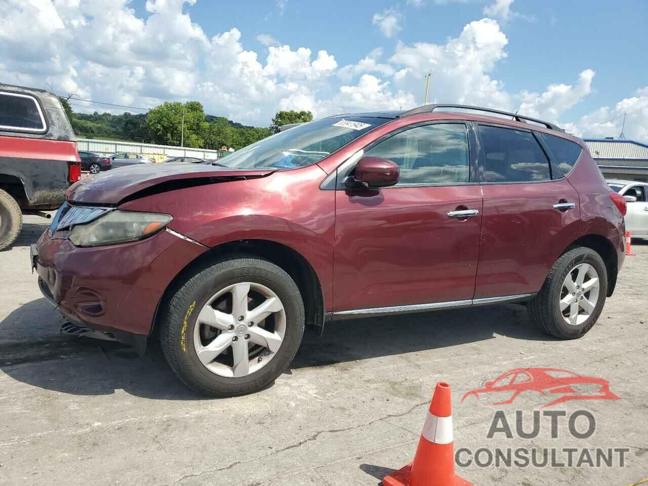 NISSAN MURANO 2010 - JN8AZ1MW7AW136272