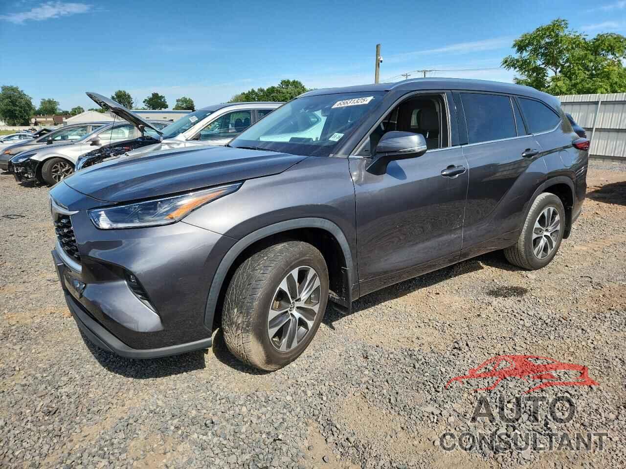 TOYOTA HIGHLANDER 2021 - 5TDGZRBH6MS559647