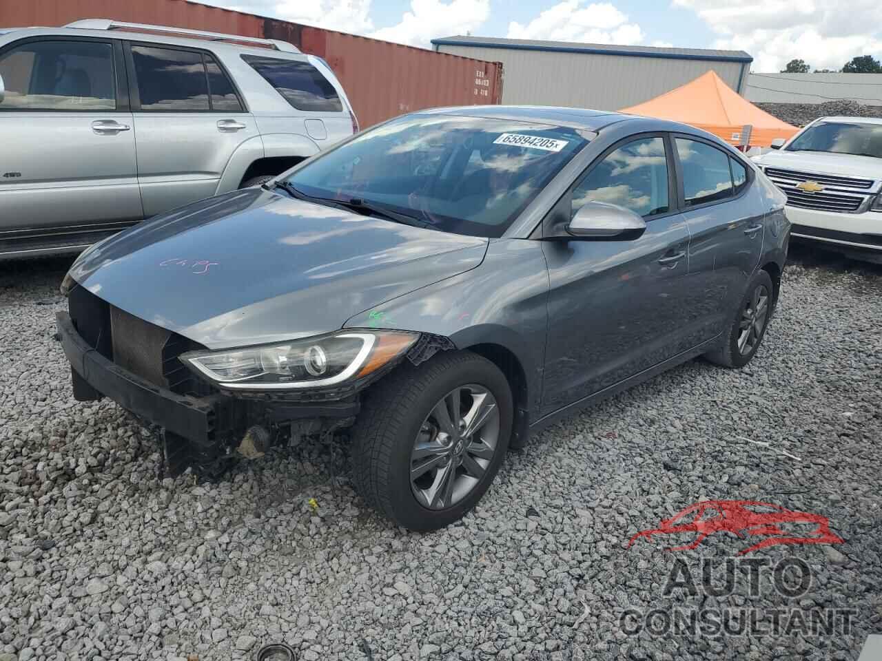HYUNDAI ELANTRA 2018 - KMHD84LF6JU469455