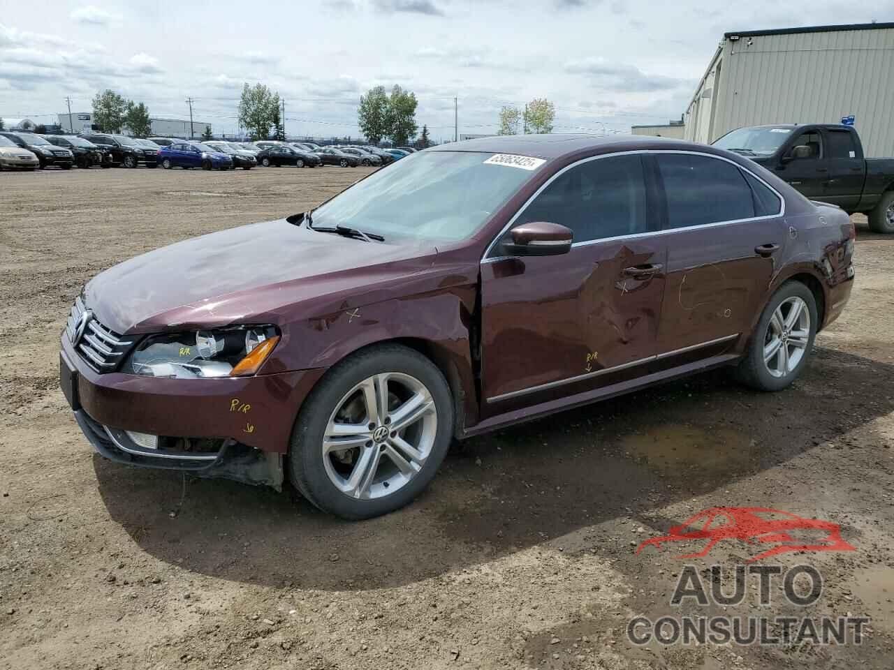 VOLKSWAGEN PASSAT 2013 - 1VWCN7A36DC084424